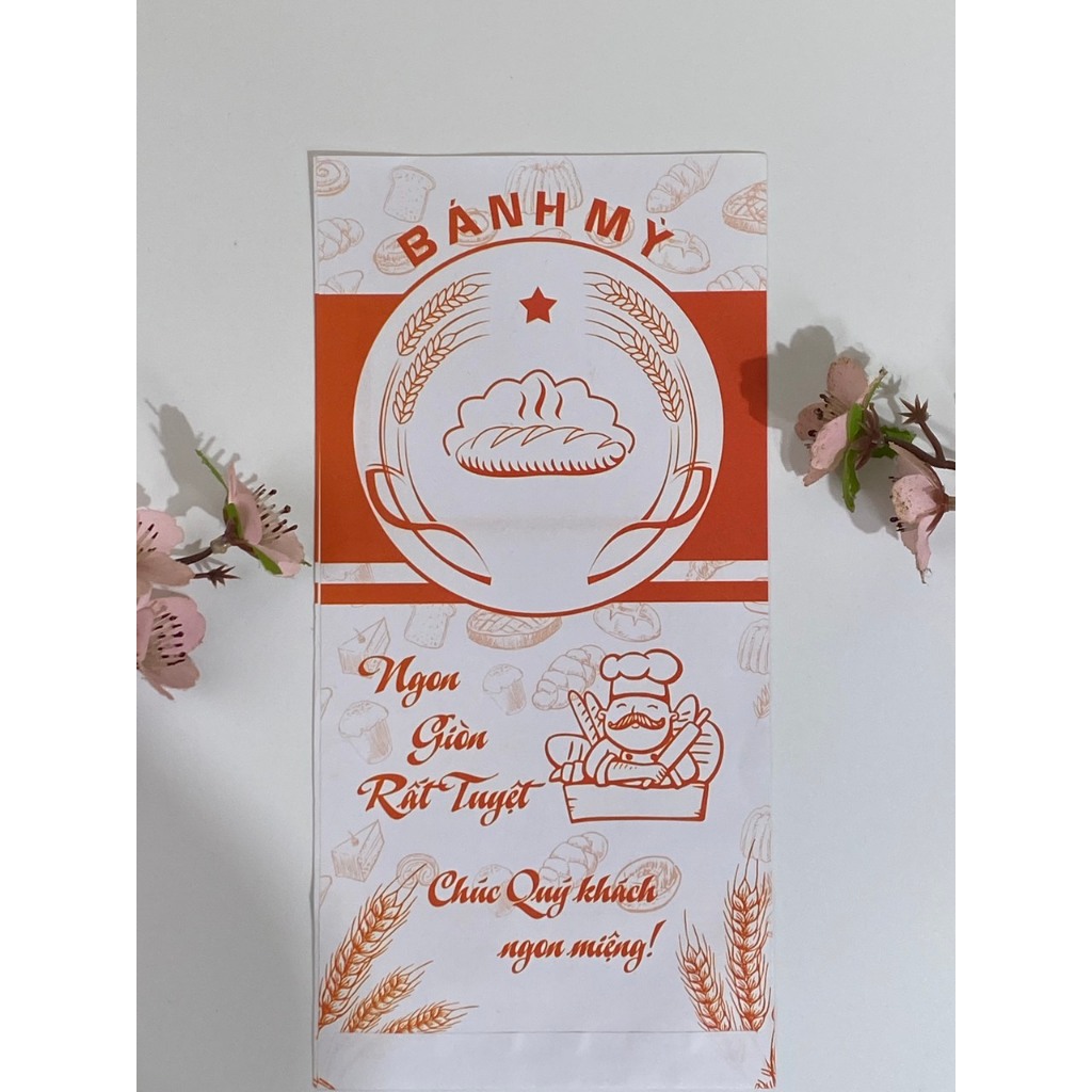 Combo 500 vỏ túi đựng bánh mì pate đặc ruột giá cực rẻ các size in 12*23 mix màu. Có sỉ lẻ thiết kế mẫu theo yêu cầu